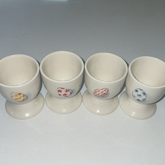 Rae Dunn egg cups - Picture 2 of 6